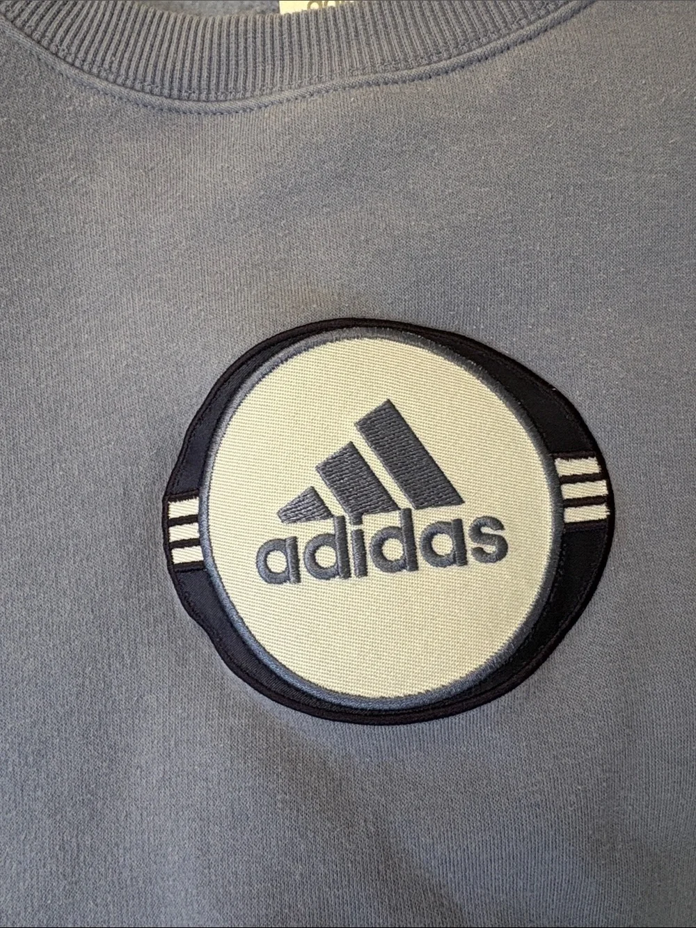 Vintage Adidas Lavender Crewneck Sweatshirt (2002)